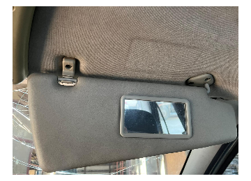 Brava çıkma sağ güneşlik