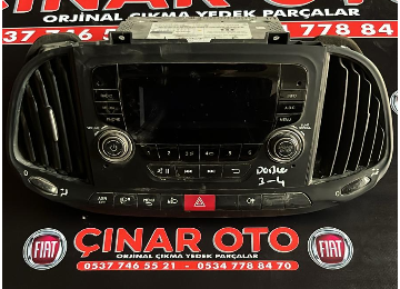 Doblo 3 çıkma teyp seti