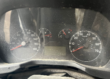 Fiorino 1.3 çıkma hız gösterge paneli